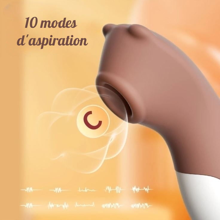 Mon ami l'ourson : Stimulateur clitoridien à succion